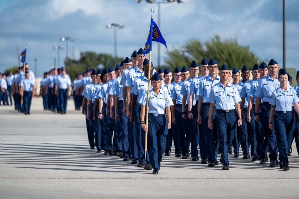 Flights 584-598 ; Department of the Air Force Basic Military Training Coin Ceremony