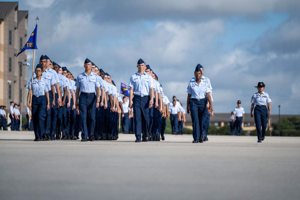 Flights 584-598 ; Department of the Air Force Basic Military Training Coin Ceremony
