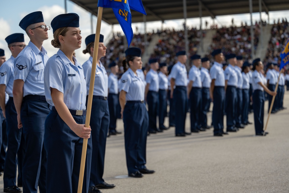 Flights 584-598 ; Department of the Air Force Basic Military Training Coin Ceremony