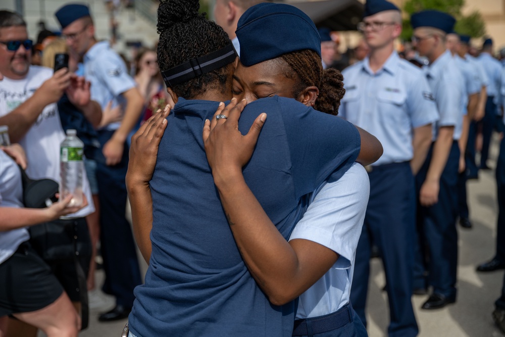Flights 584-598 ; Department of the Air Force Basic Military Training Coin Ceremony
