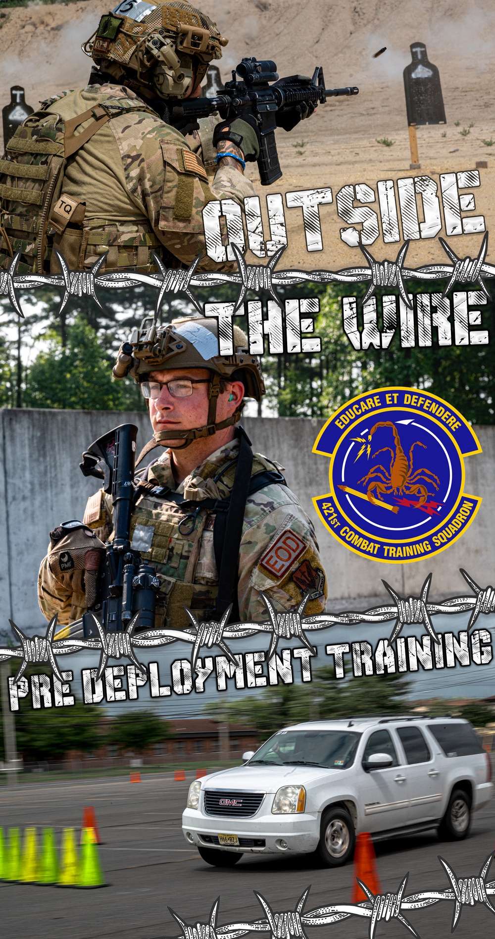 U.S. Air Force Outside the Wire Field Exercise Graphic