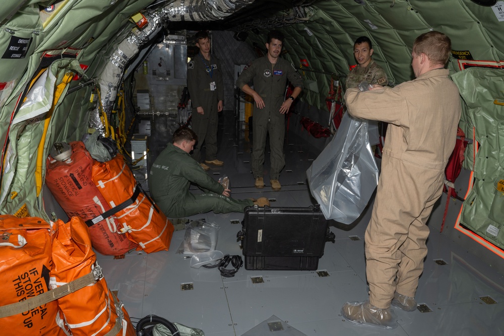 100th OSS and 351st ARS conduct simulated decontamination