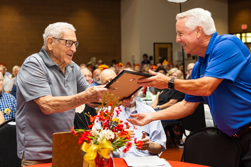 Iwo Jima Veteran Celebrates 100th Birthday