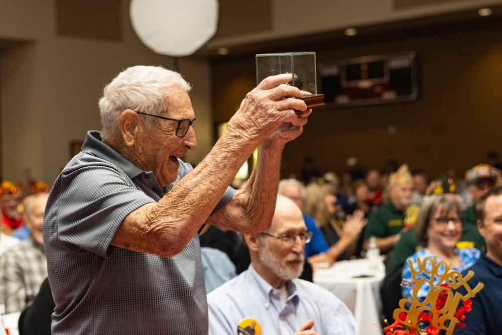 Iwo Jima Veteran Celebrates 100th Birthday