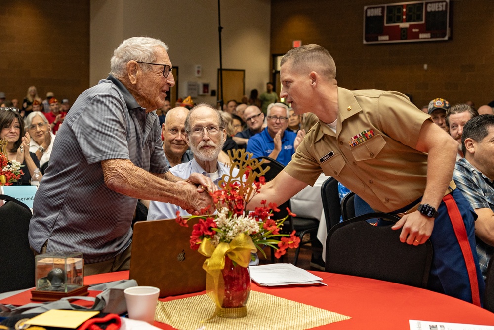 Iwo Jima Veteran Celebrates 100th Birthday