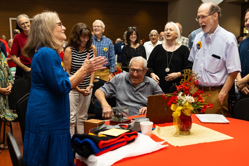 Iwo Jima Veteran Celebrates 100th Birthday