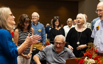 Iwo Jima Veteran Celebrates 100th Birthday