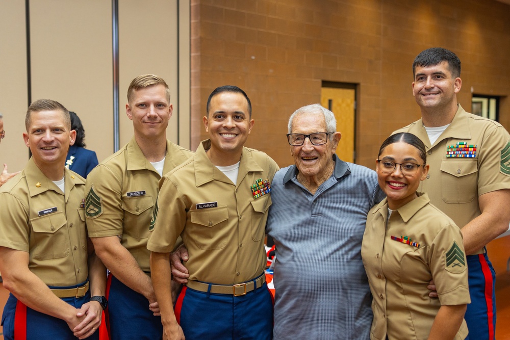 Iwo Jima Veteran Celebrates 100th Birthday