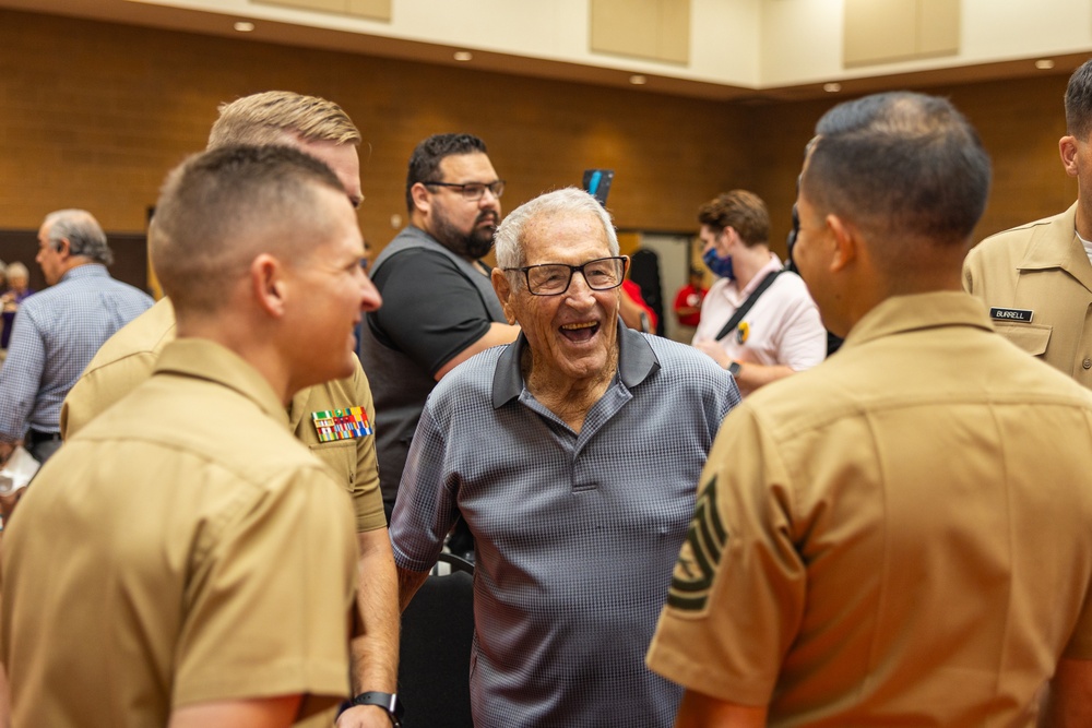 Iwo Jima Veteran Celebrates 100th Birthday