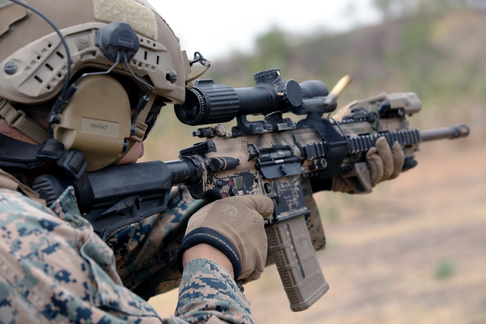 U.S. Marines Host Live Fire Short Bay Range for Partner Nations during Super Garuda Shield 2024