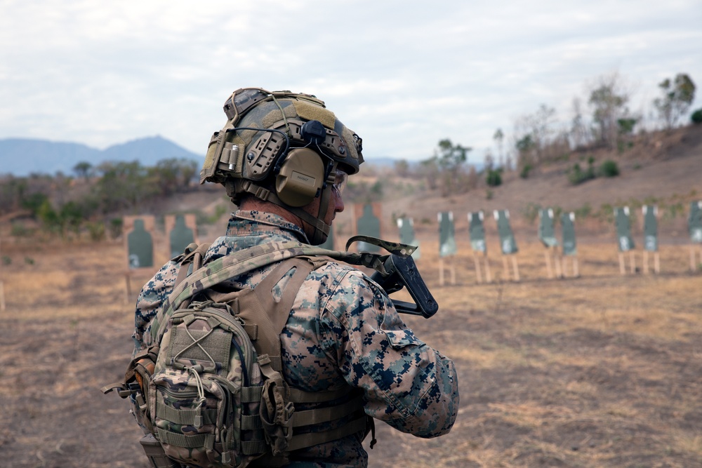 U.S. Marines Host Live Fire Short Bay Range for Partner Nations during Super Garuda Shield 2024