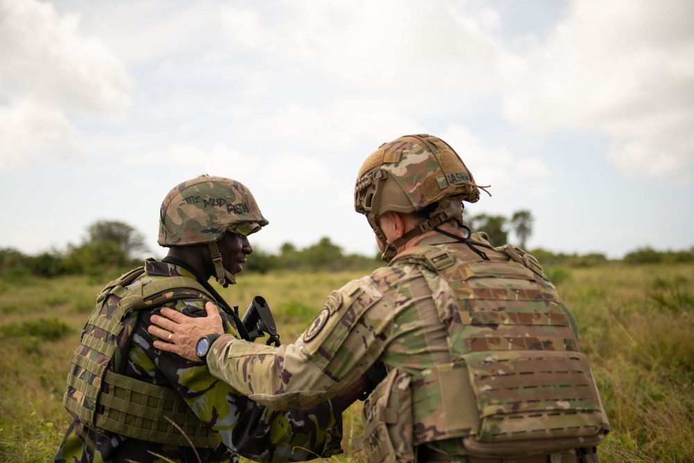 CJTF-HOA and Kenya Defense Forces perform multi-day exercise