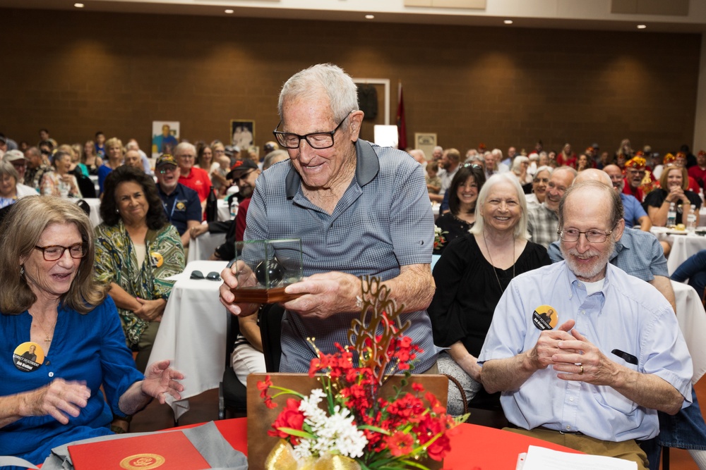 Iwo Jima Veteran Celebrates 100th Birthday