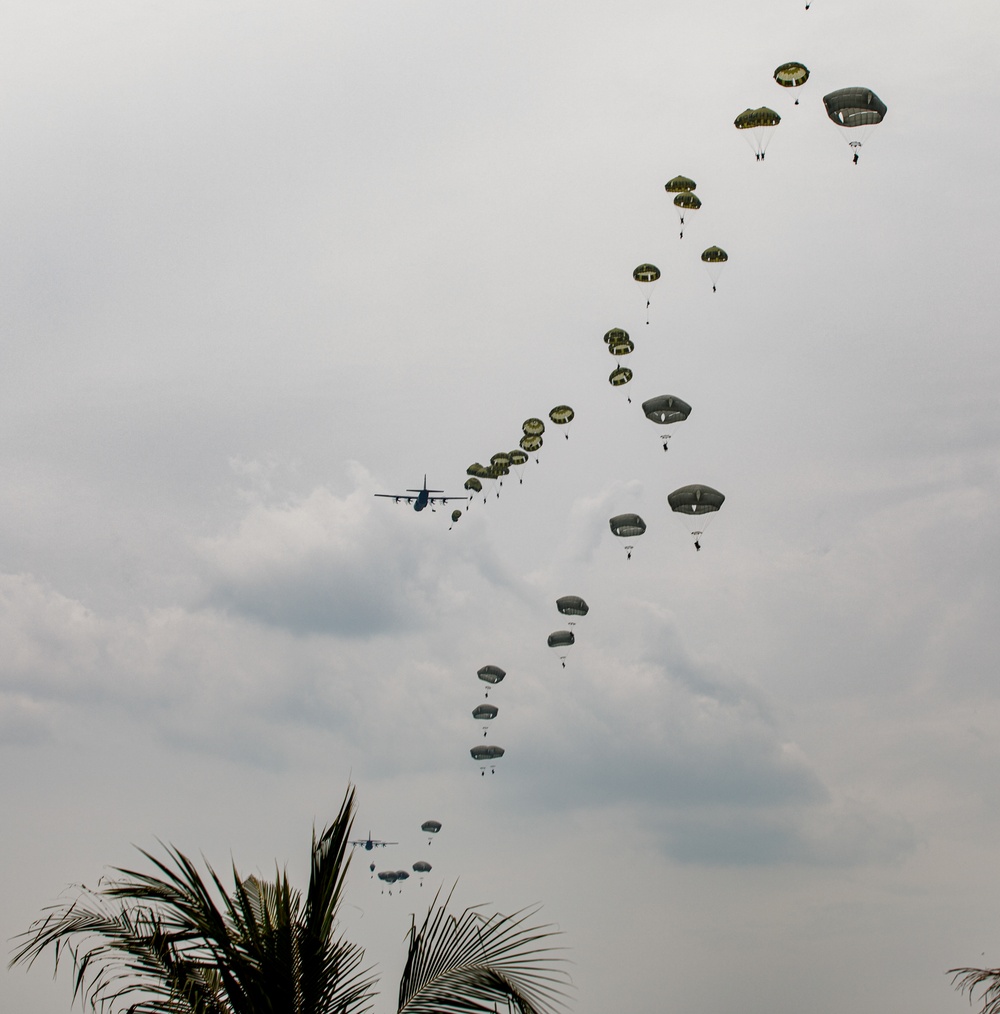 Super Garuda Shield 2024 Airborne Operation