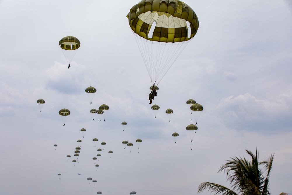 Super Garuda Shield 2024 Airborne Operation