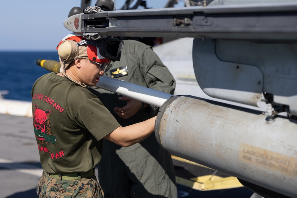 Super Garuda Shield 2024 | 31st MEU conducts Joint Live Fire Strike Exercise