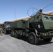 The U.S. Army conducts convoy of M142 High Mobility Artillery Rocket System to Chilean desert