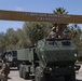 The U.S. Army conducts convoy of M142 High Mobility Artillery Rocket System to Chilean desert