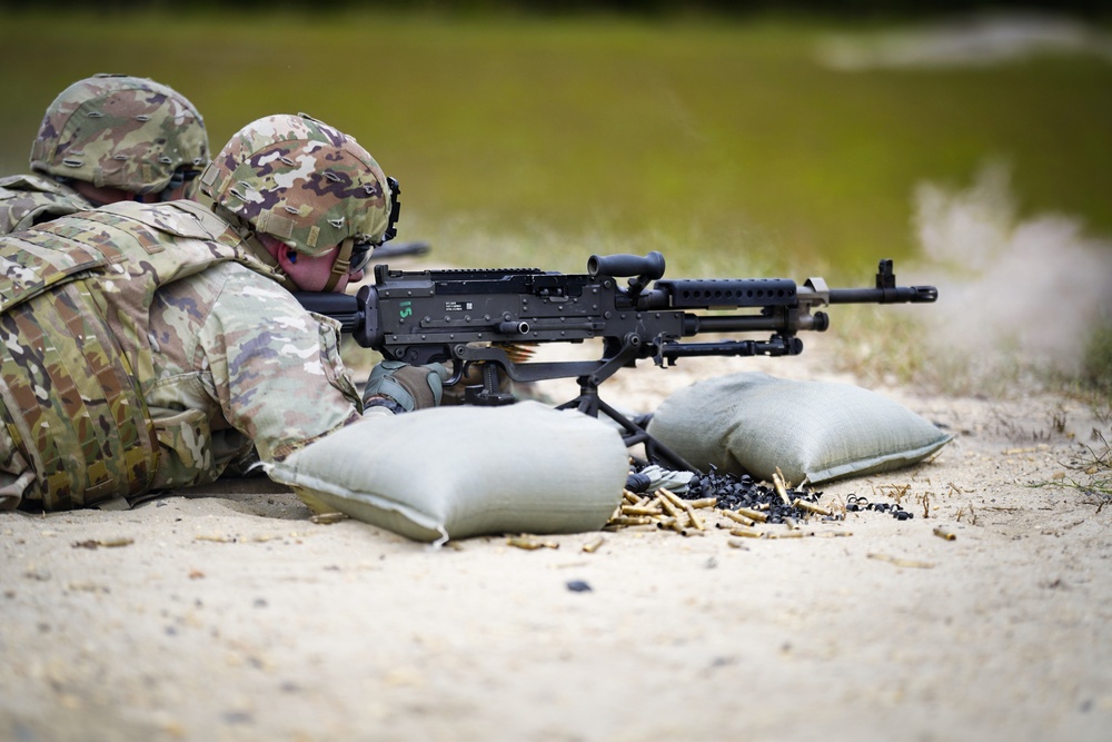 Army Reserve Best Squad Competition 2024 - Crew-Served Weapon Qualification