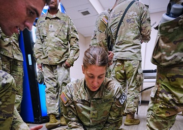 Army Reserve Best Squad Competition 2024 - M240B Machine Gun Familiarization