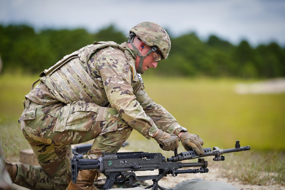 Army Reserve Best Squad Competition 2024 - Crew-Served Weapon Qualification