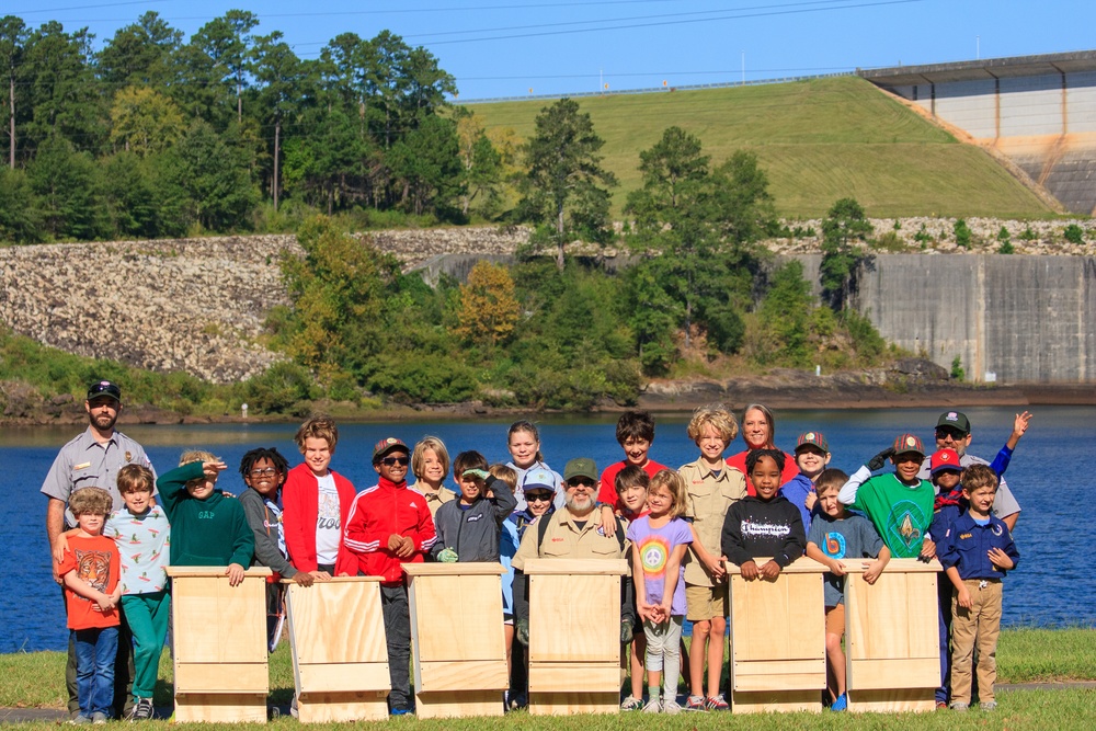 J. Strom Thurmond Lake Project installs homes for our furry flying friends