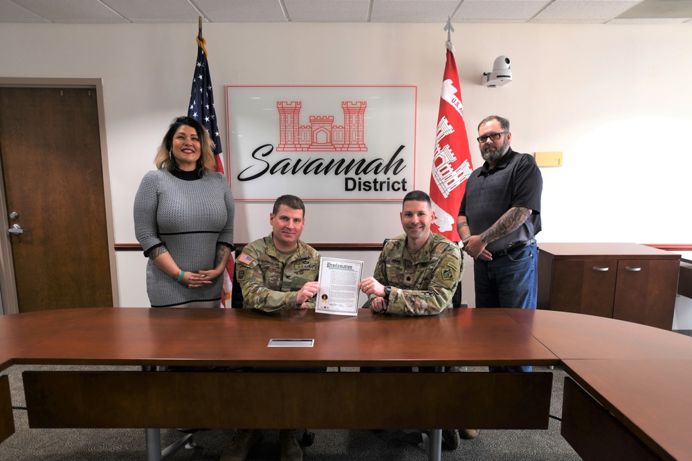 Empowerment in Action: Savannah District Leaders Sign Sexual Assault Prevention Proclamation