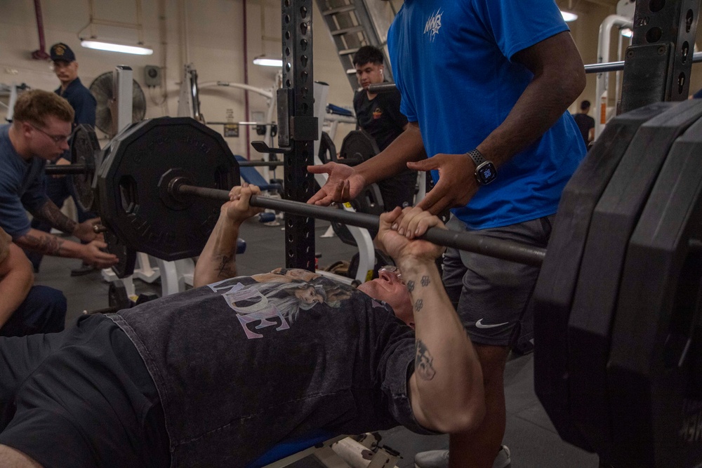 1,000 lb Challenge Aboard USS America (LHA 6)