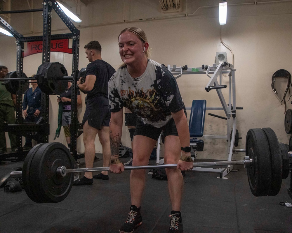 1,000 lb Challenge Aboard USS America (LHA 6)