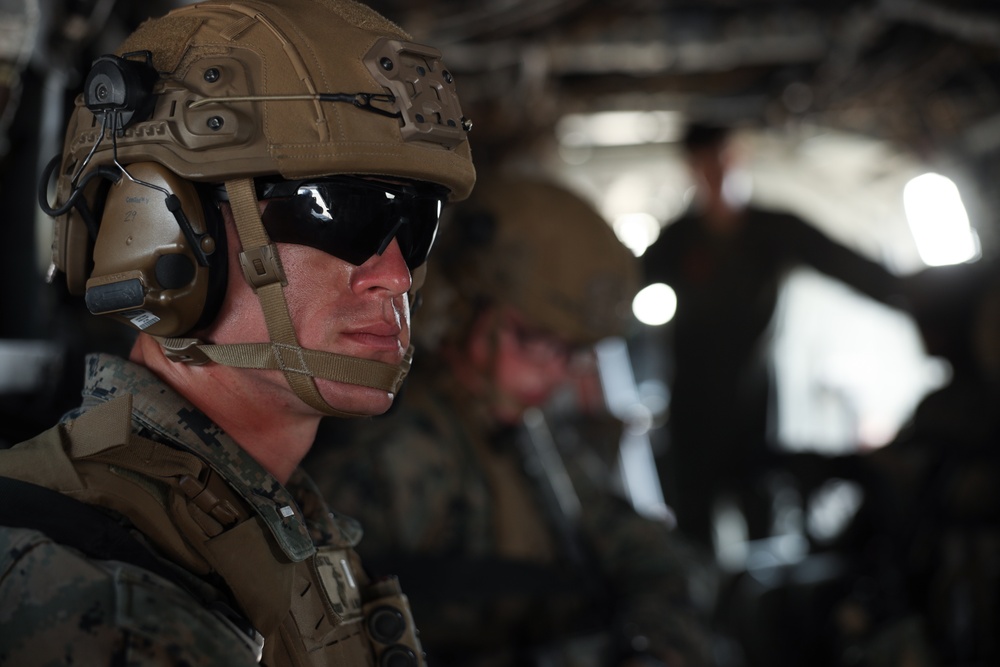 1st Bn., 1st Marines rehearses off, on drills with Indonesian service members