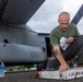 MRF-D 24.3: VMM-268 (Rein.) Marines perform maintenance on MV-22B Osprey