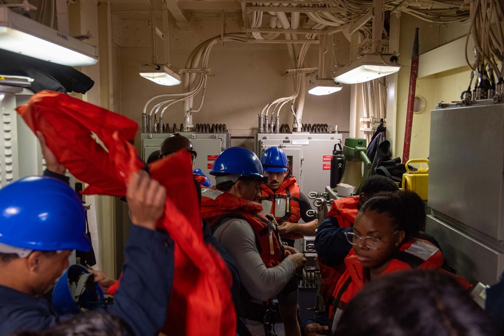 Small Boat Operations Aboard USS America (LHA 6)