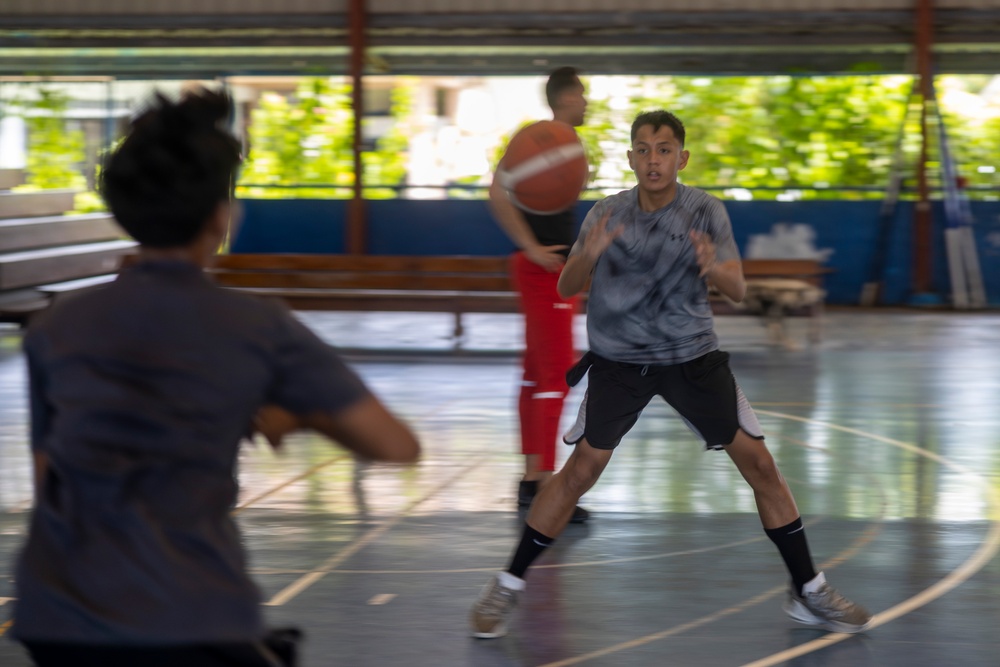 Koa Moana 24: U.S. Marines Continue to Invest in the Palau High School Basketball Team