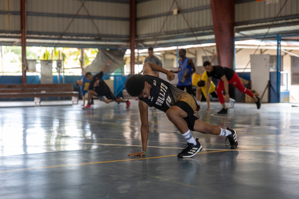 Koa Moana 24: U.S. Marines Continue to Invest in the Palau High School Basketball Team