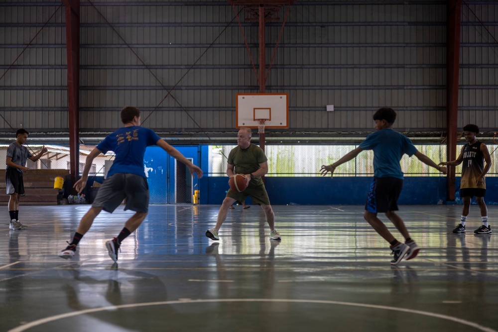 Koa Moana 24: U.S. Marines Continue to Invest in the Palau High School Basketball Team