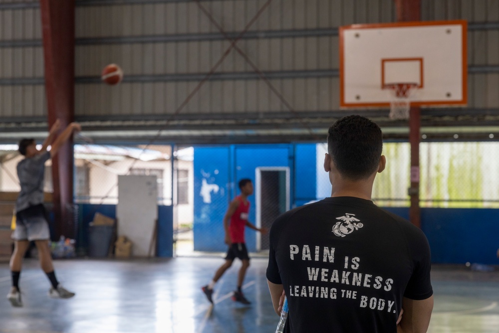 Koa Moana 24: U.S. Marines Continue to Invest in the Palau High School Basketball Team