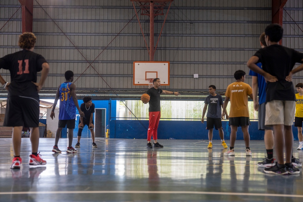 Koa Moana 24: U.S. Marines Continue to Invest in the Palau High School Basketball Team