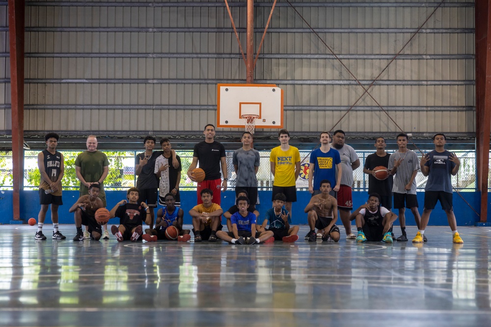 Koa Moana 24: U.S. Marines Continue to Invest in the Palau High School Basketball Team