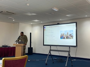 AFN Naples Radio News- U.S, Army Southern European Task Force, Africa Ghanaian Partnership And Army 2025 Football Jersey