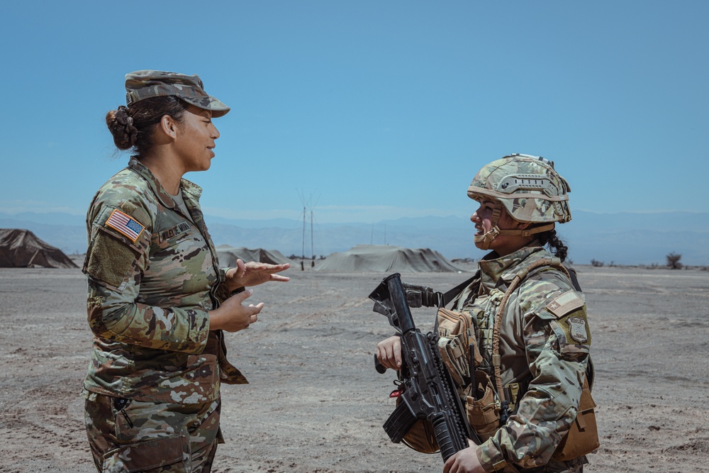 US, Chilean soldiers reflect on the role of women in the military during Southern Fenix 24