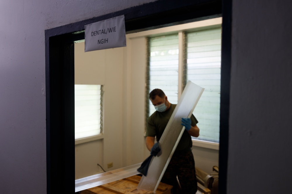 Koa Moana 24: U.S. Sailors Renovate Pohnlangas Dispensary