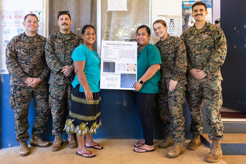 Koa Moana 24: U.S. Sailors Renovate Pohnlangas Dispensary