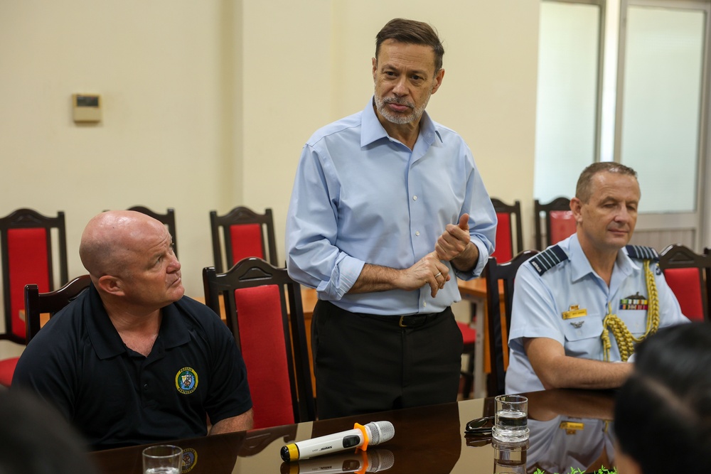 Pacific Partnership 2024-2 Deputy Commander and Australia Ambassador Visit Vietnam General Hospital