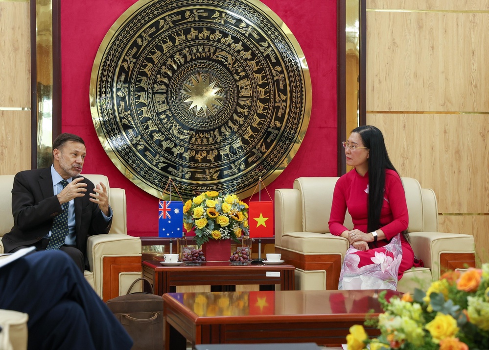Pacific Partnership 2024-2 Deputy Commander and Australia Ambassador Visit Vietnam General Hospital