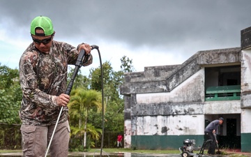 Guam Guard helps schools reopen