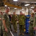 Rear Adm. Scott Brown Tours Emory S. Land Machine Shop in HMAS Stirling