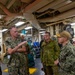 Rear Adm. Scott Brown Tours Emory S. Land Machine Shop in HMAS Stirling