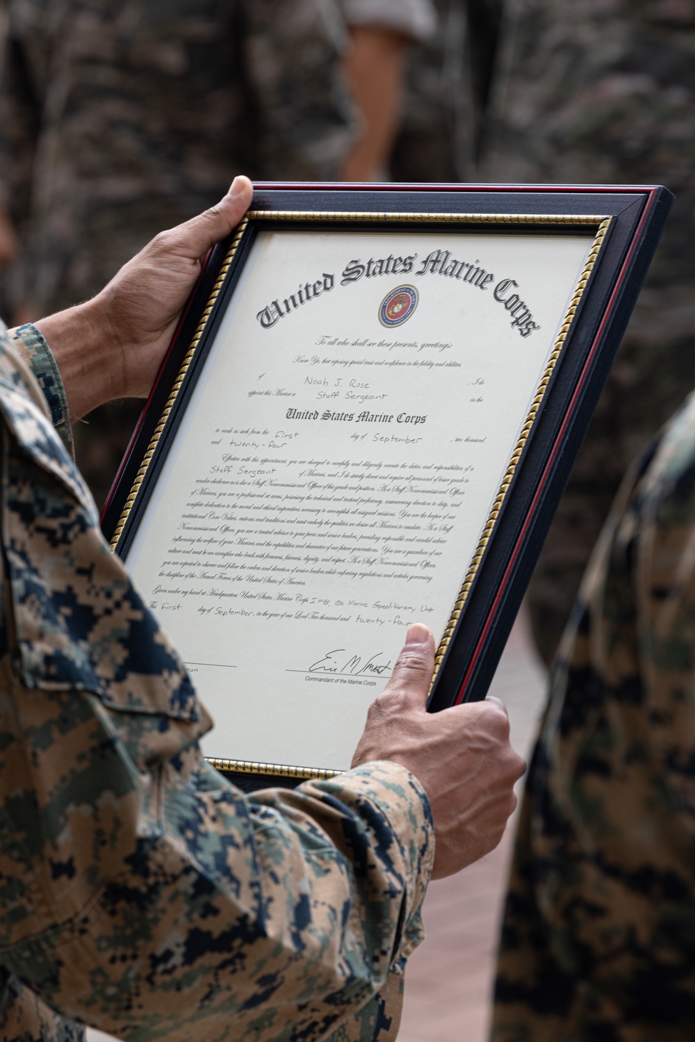 SY 24 | SNCO Promotion Alongside ROK Marines