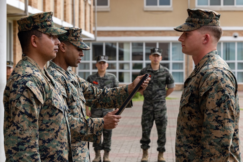 SY 24 | SNCO Promotion Alongside ROK Marines