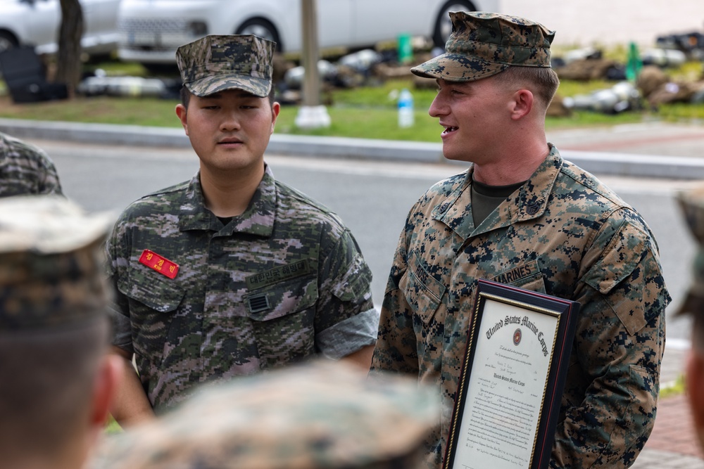 SY 24 | SNCO Promotion Alongside ROK Marines